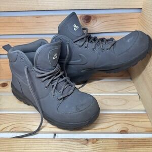 Nike Manoa Leather GS ACG Boots Dark Grey [472648-002] Size 4Y/Women's 5.5-6 US